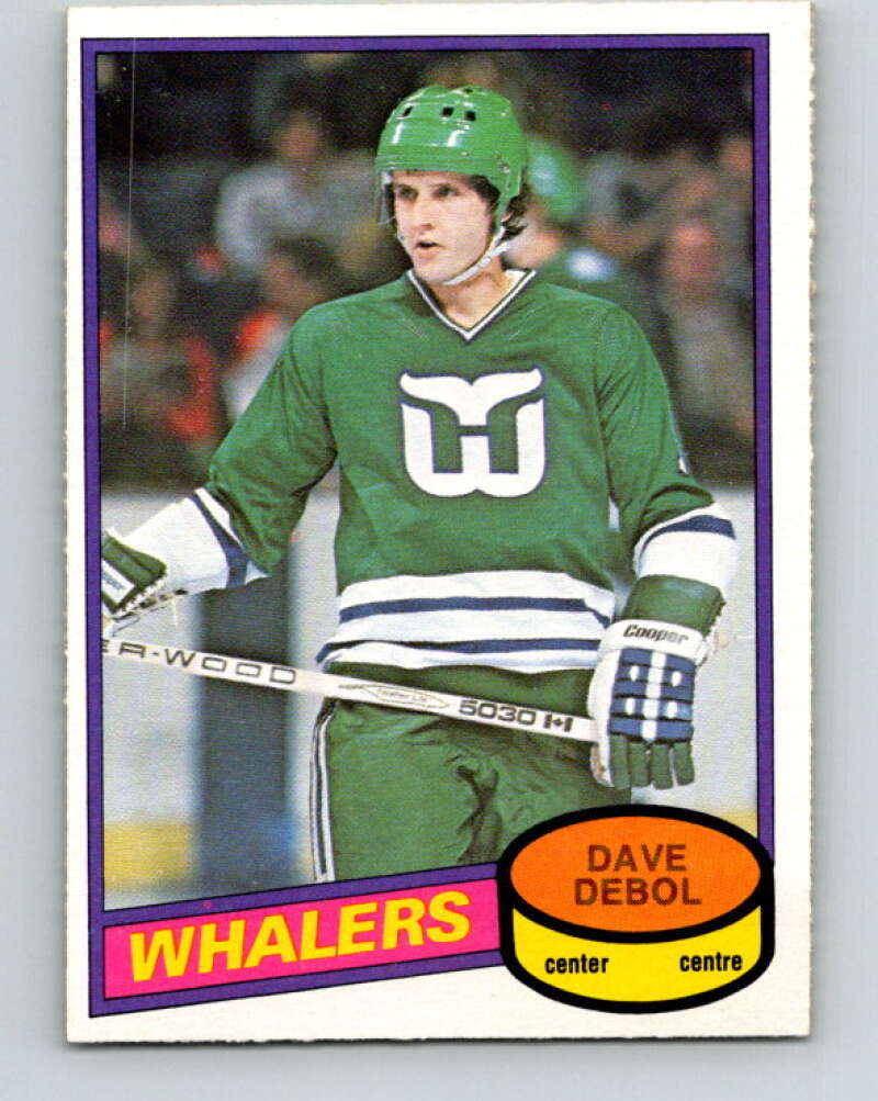 1980-81 O-Pee-Chee #381 Dave Debol  Hartford Whalers  V40928