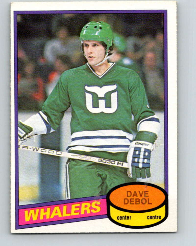 1980-81 O-Pee-Chee #381 Dave Debol  Hartford Whalers  V40933