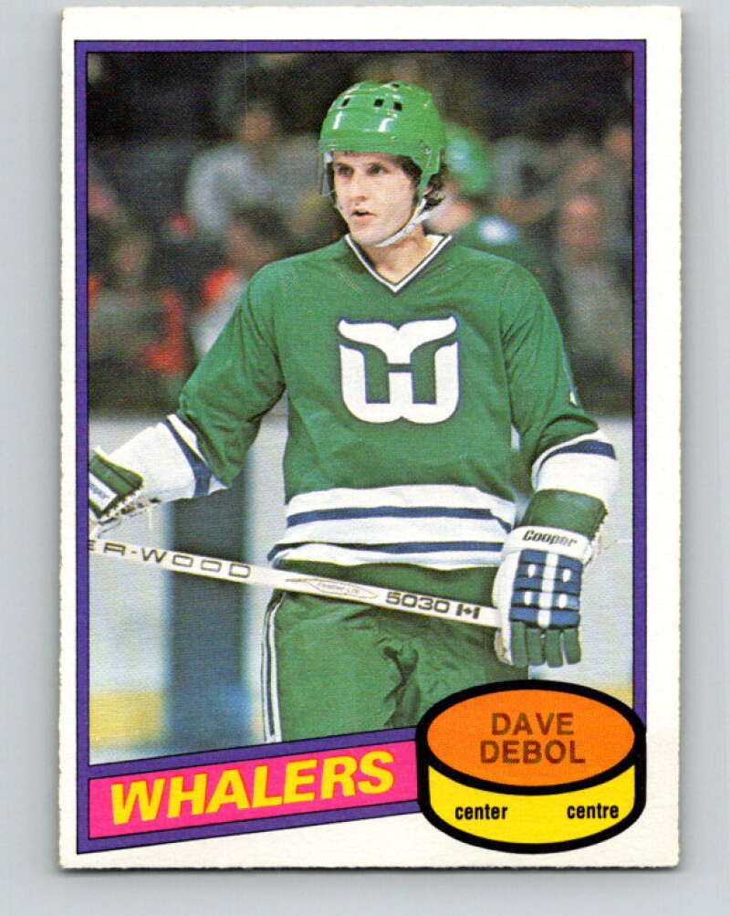 1980-81 O-Pee-Chee #381 Dave Debol  Hartford Whalers  V40934