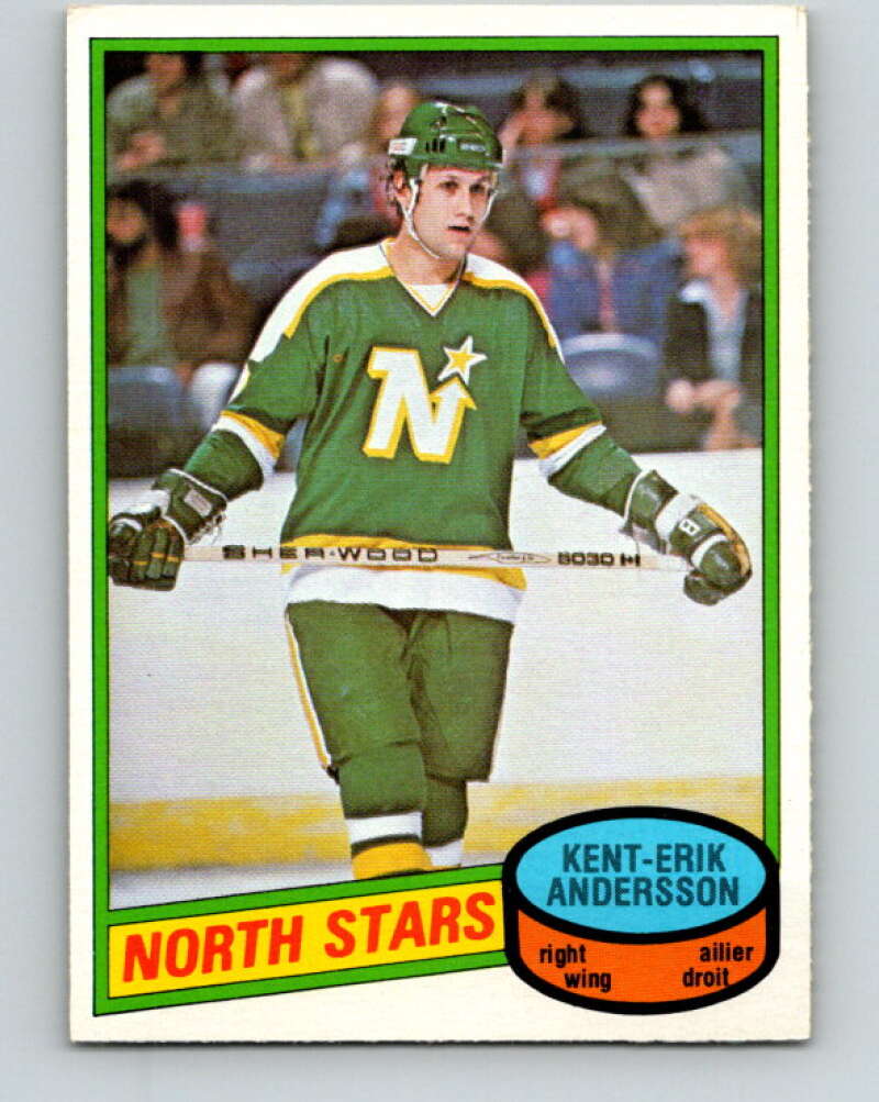 1980-81 O-Pee-Chee #383 Kent-Erik Andersson  Minnesota North Stars  V40951