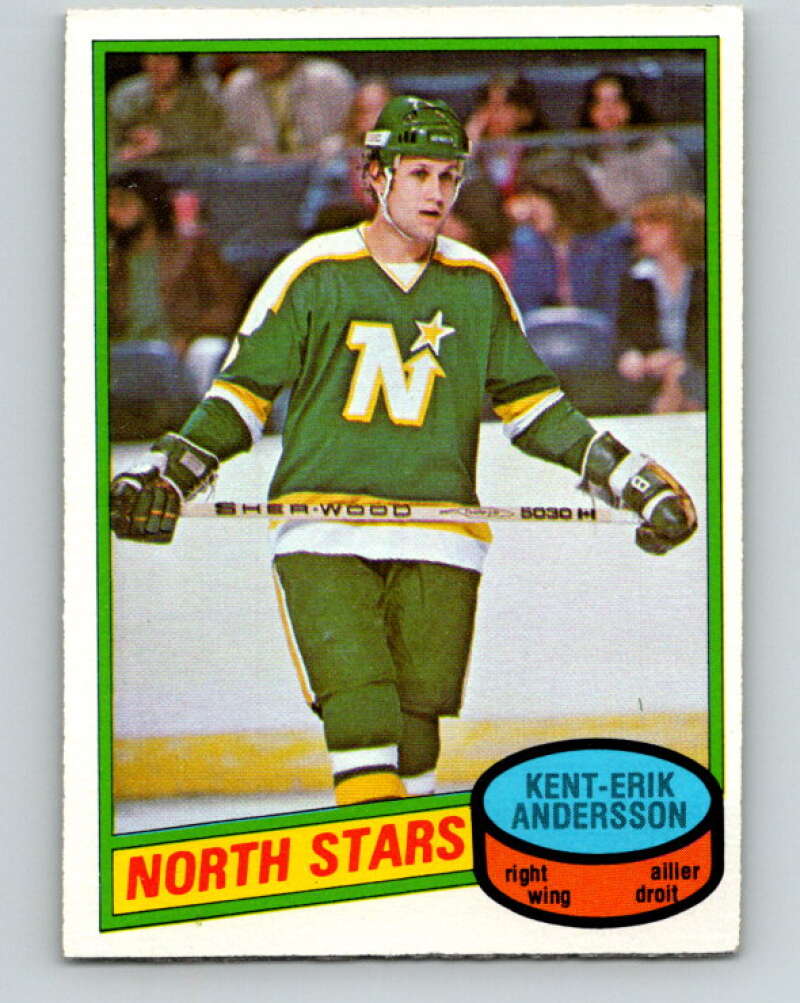 1980-81 O-Pee-Chee #383 Kent-Erik Andersson  Minnesota North Stars  V40957