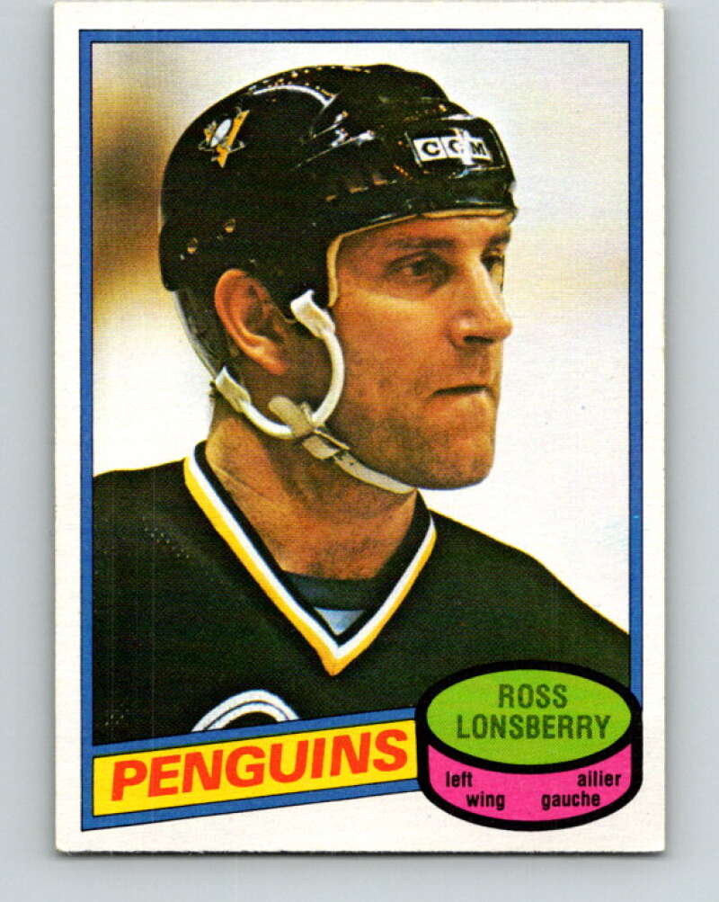 1980-81 O-Pee-Chee #388 Ross Lonsberry  Pittsburgh Penguins  V40985
