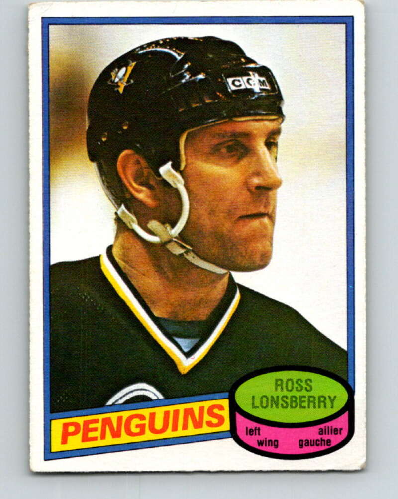 1980-81 O-Pee-Chee #388 Ross Lonsberry  Pittsburgh Penguins  V40989