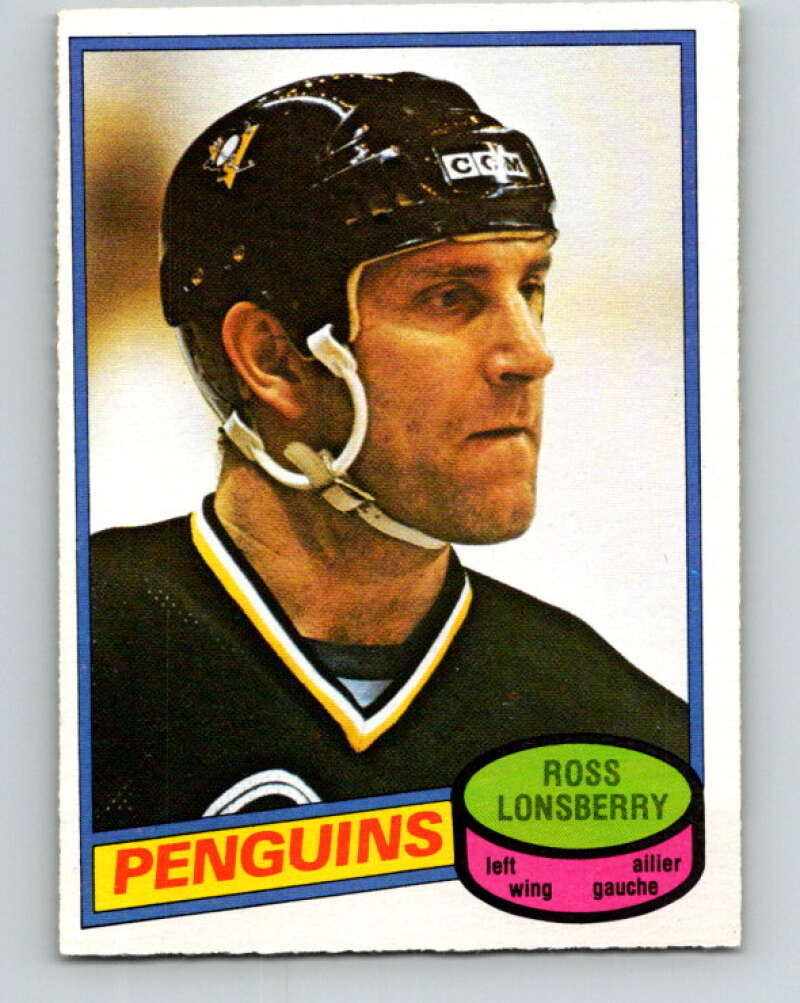 1980-81 O-Pee-Chee #388 Ross Lonsberry  Pittsburgh Penguins  V40990