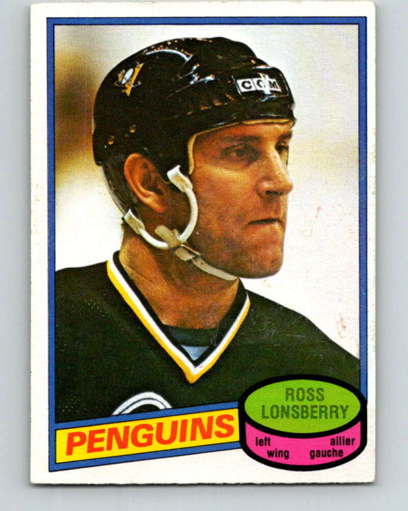 1980-81 O-Pee-Chee #388 Ross Lonsberry  Pittsburgh Penguins  V40991