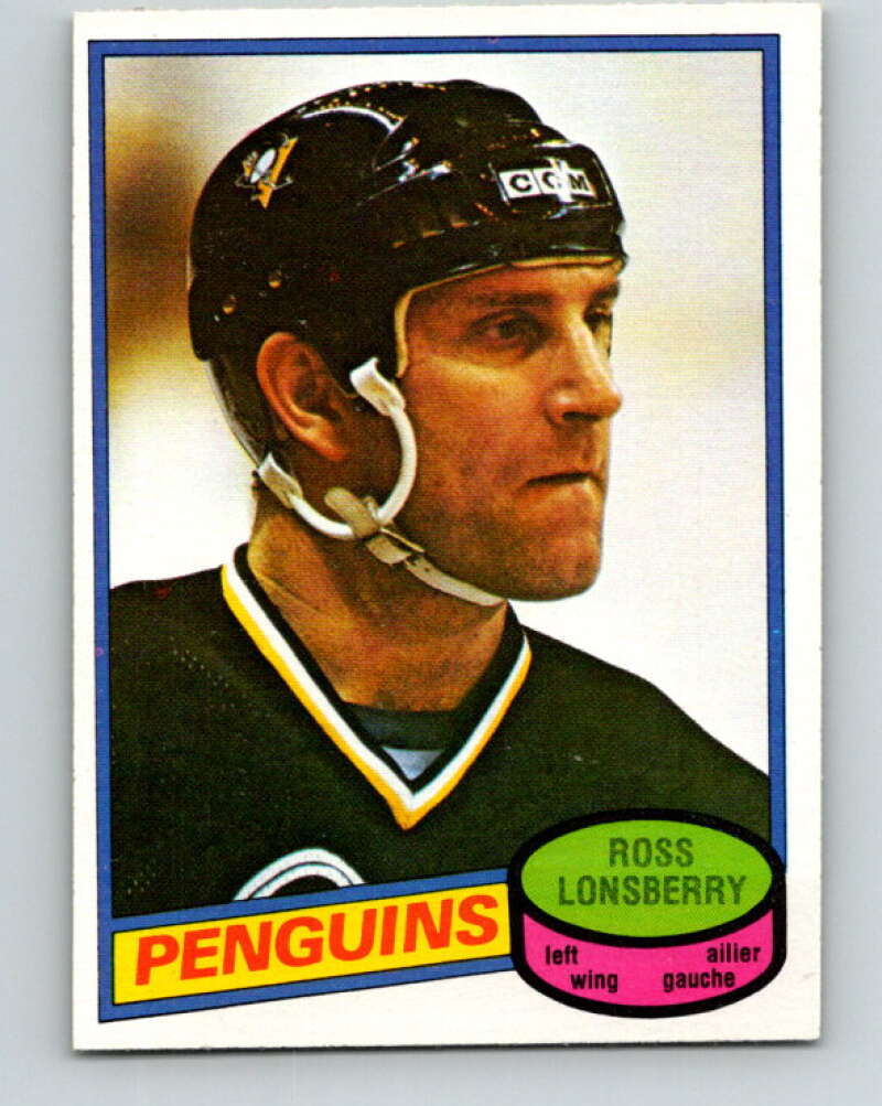 1980-81 O-Pee-Chee #388 Ross Lonsberry  Pittsburgh Penguins  V40992