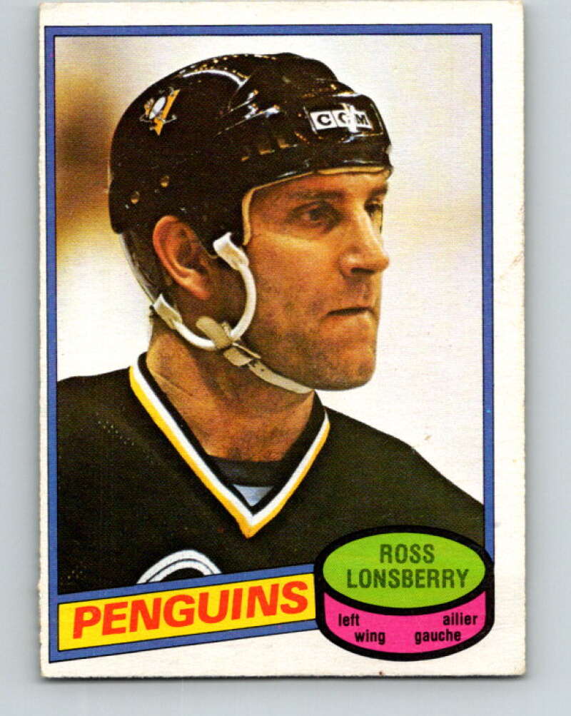 1980-81 O-Pee-Chee #388 Ross Lonsberry  Pittsburgh Penguins  V40994