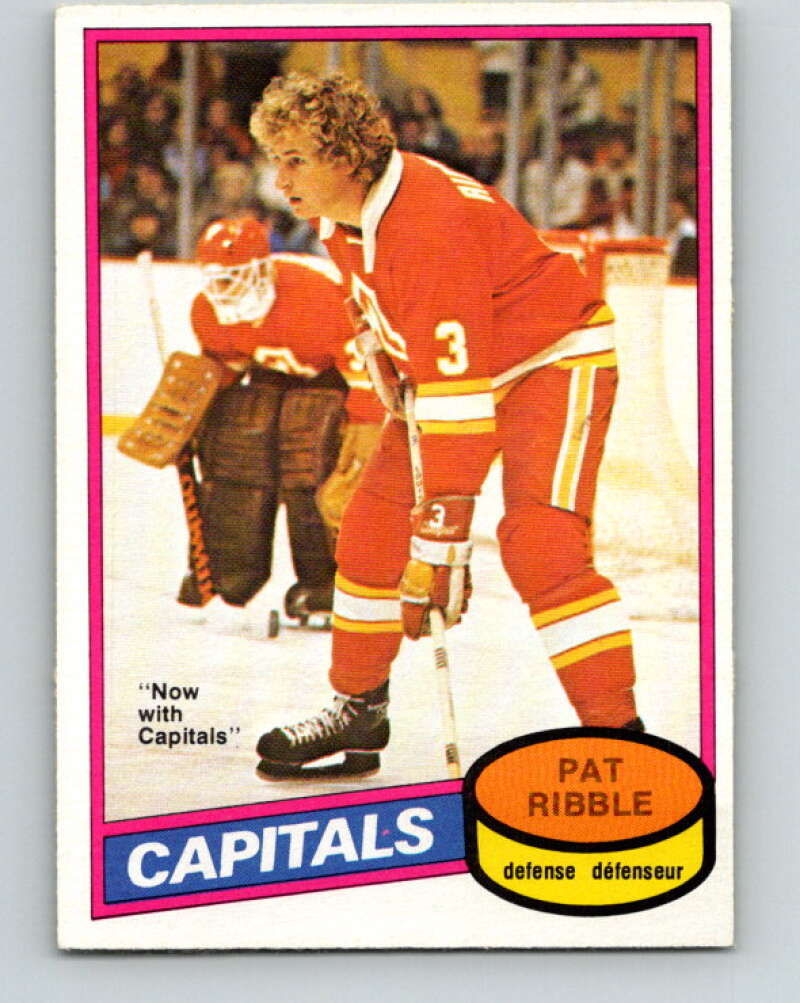 1980-81 O-Pee-Chee #393 Pat Ribble  Washington Capitals  V41050