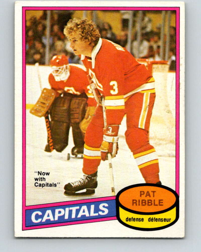 1980-81 O-Pee-Chee #393 Pat Ribble  Washington Capitals  V41051