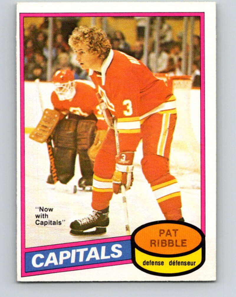 1980-81 O-Pee-Chee #393 Pat Ribble  Washington Capitals  V41053