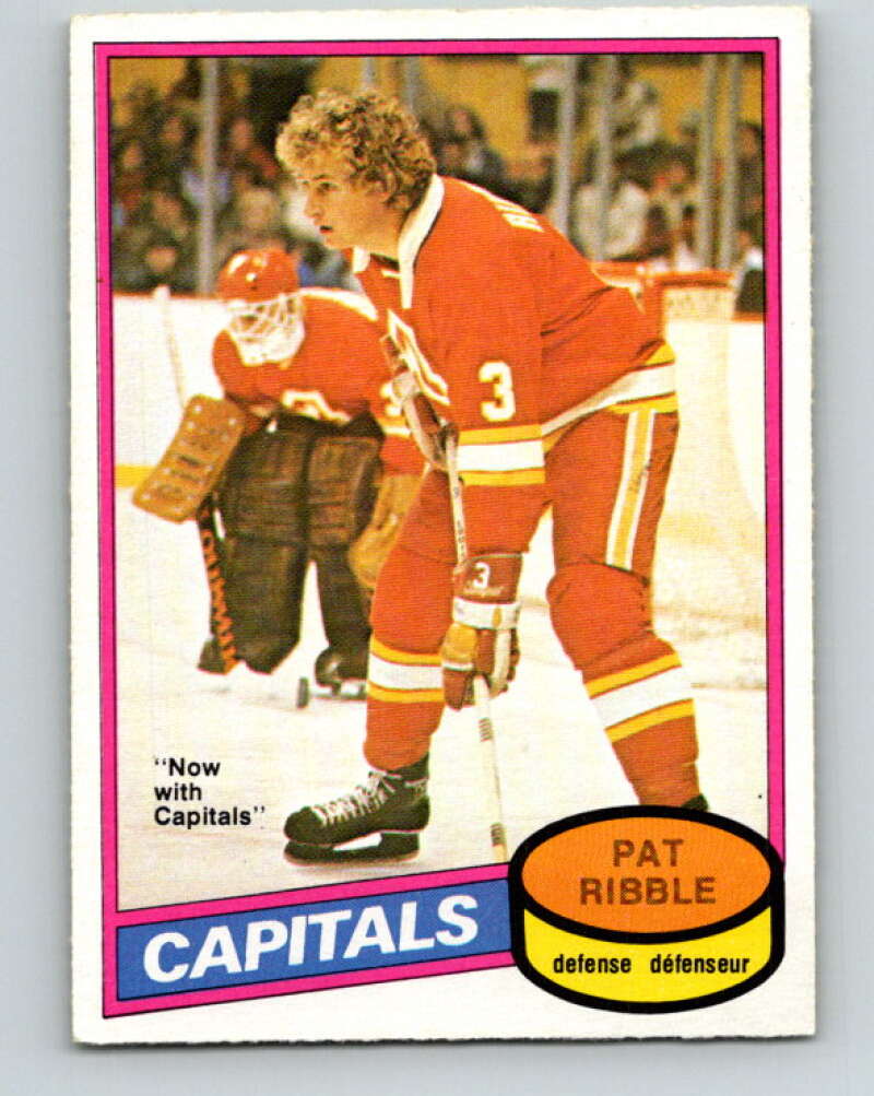 1980-81 O-Pee-Chee #393 Pat Ribble  Washington Capitals  V41054