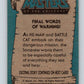 1984 Matel Masters of the Universe #20 Final Words of Warning  V4110