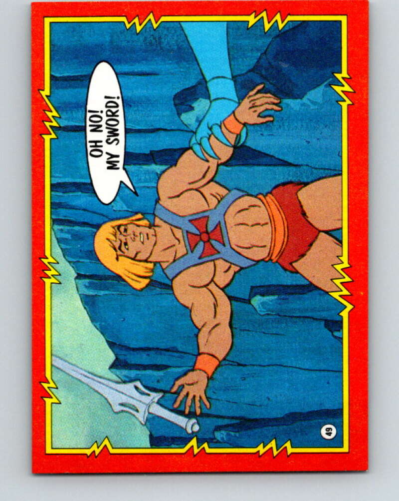 1984 Matel Masters of the Universe #49 A Crushing Defeat  V4118