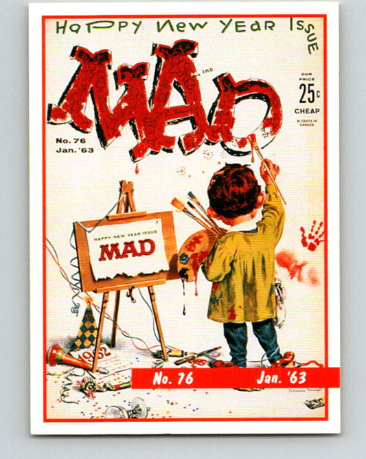 1992 Lime Rock MAD Magazine Series 1 #76 Jan. 1963  V41172