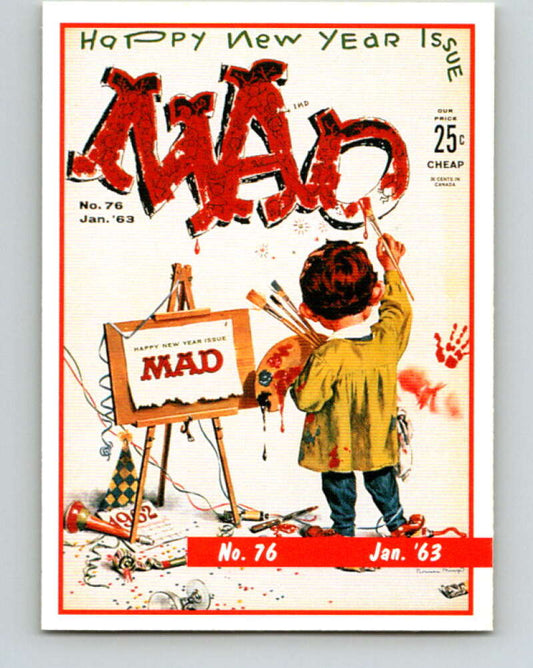 1992 Lime Rock MAD Magazine Series 1 #76 Jan. 1963  V41174