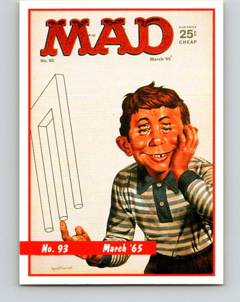 1992 Lime Rock MAD Magazine Series 1 #93 March, 1965  V41187