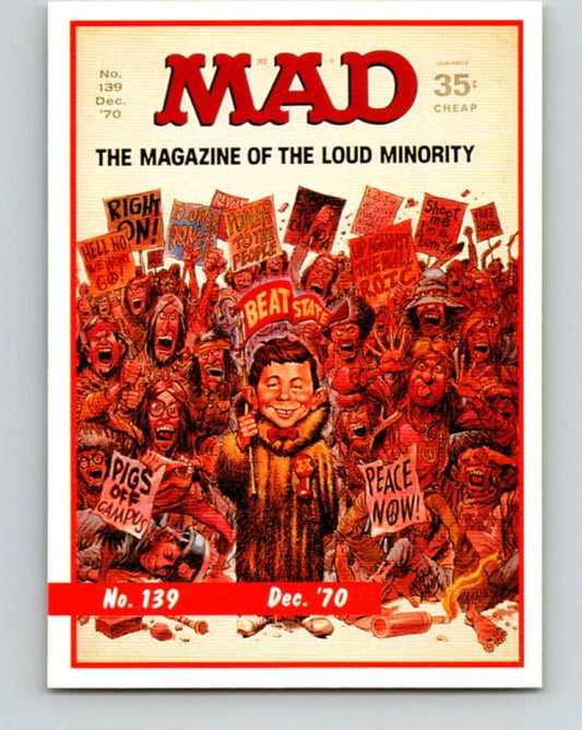 1992 Lime Rock MAD Magazine Series 1 #139 December 1970  V41209