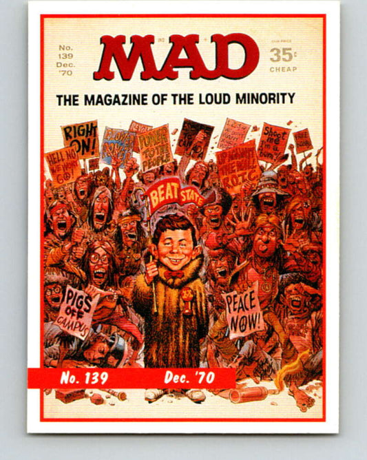 1992 Lime Rock MAD Magazine Series 1 #139 December 1970  V41211