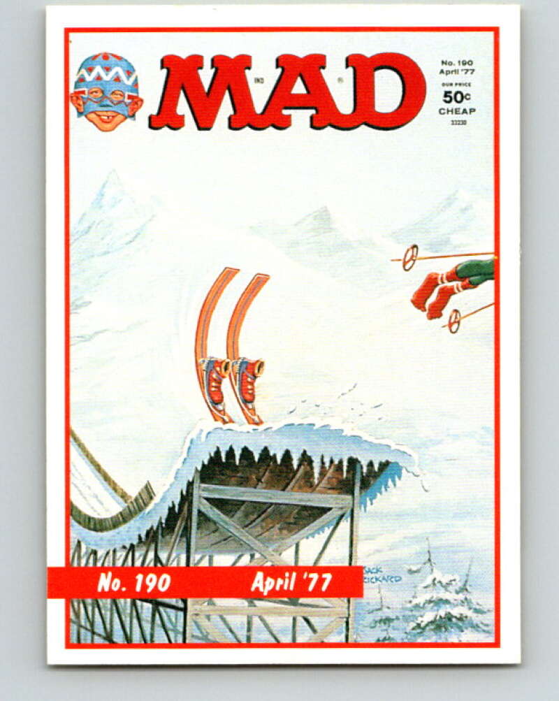 1992 Lime Rock MAD Magazine Series 1 #190 April 1977  V41225