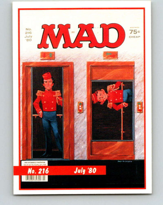 1992 Lime Rock MAD Magazine Series 1 #216 July, 1980  V41249