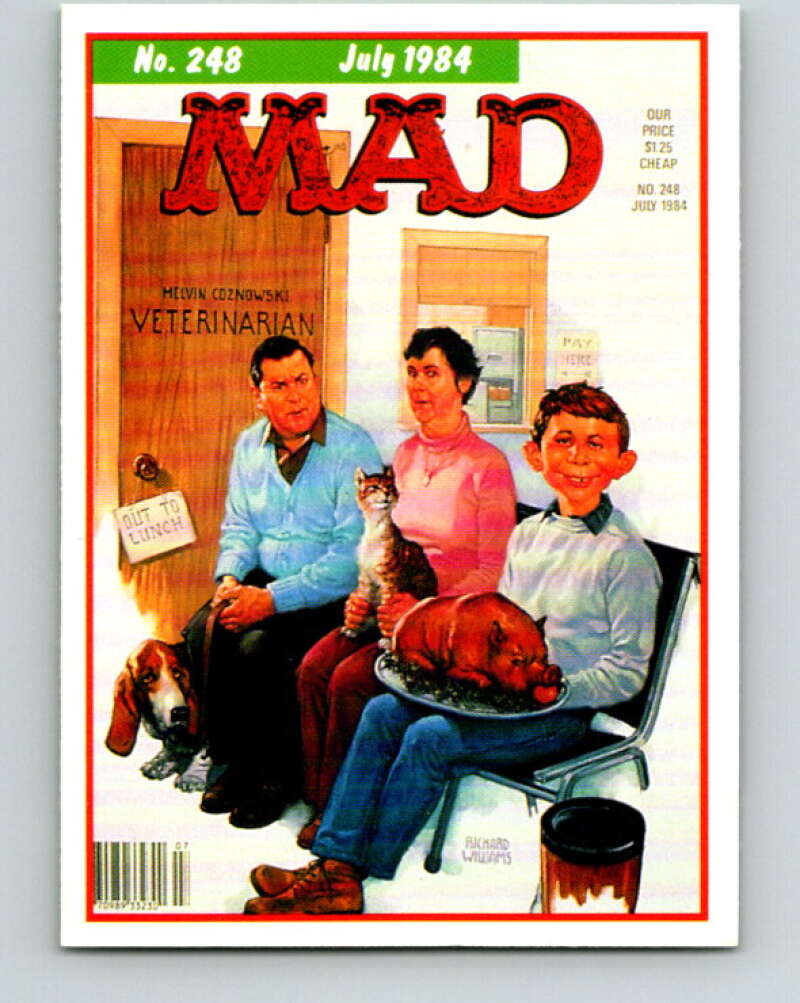 1992 Lime Rock MAD Magazine Series 2 #248 July, 1984  V41290