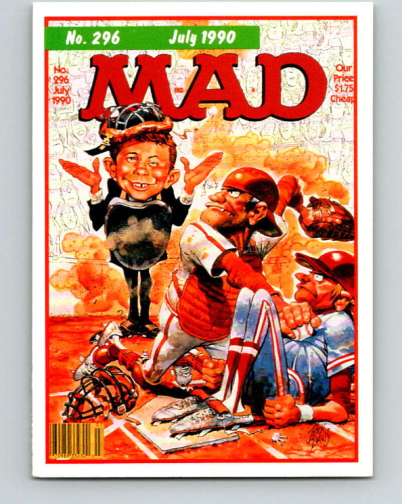 1992 Lime Rock MAD Magazine Series 2 #296 July, 1990  V41294