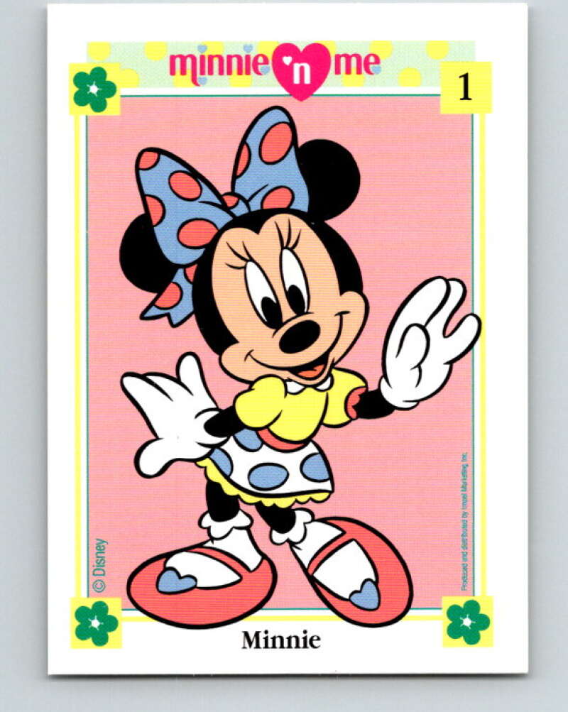 1991 Impel Disney Minnie 'n Me #1 Minnie  V41399