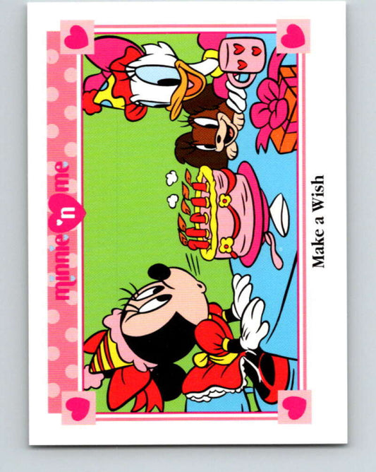 1991 Impel Disney Minnie 'n Me #12 Make a Wish  V41409