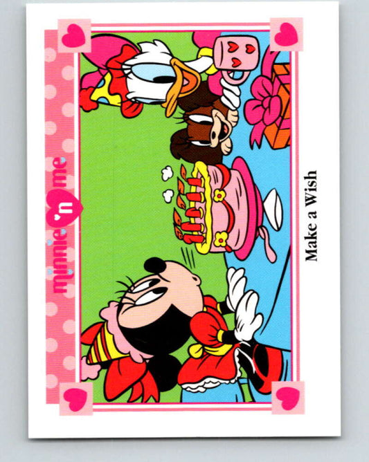 1991 Impel Disney Minnie 'n Me #12 Make a Wish  V41410