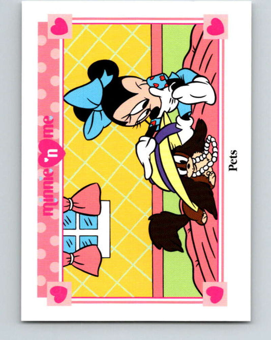 1991 Impel Disney Minnie 'n Me #22 Pets  V41424