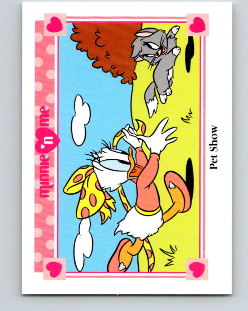 1991 Impel Disney Minnie 'n Me #23 Pet Show  V41425