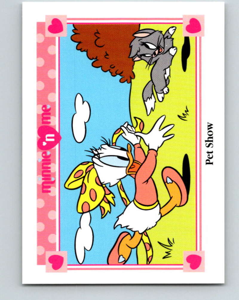 1991 Impel Disney Minnie 'n Me #23 Pet Show  V41426