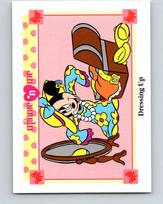 1991 Impel Disney Minnie 'n Me #29 Dressing Up  V41434