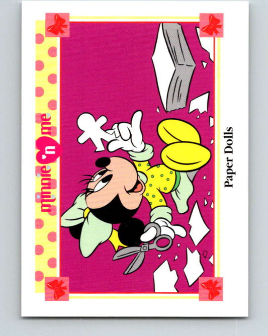 1991 Impel Disney Minnie 'n Me #32 Paper Dolls  V41439