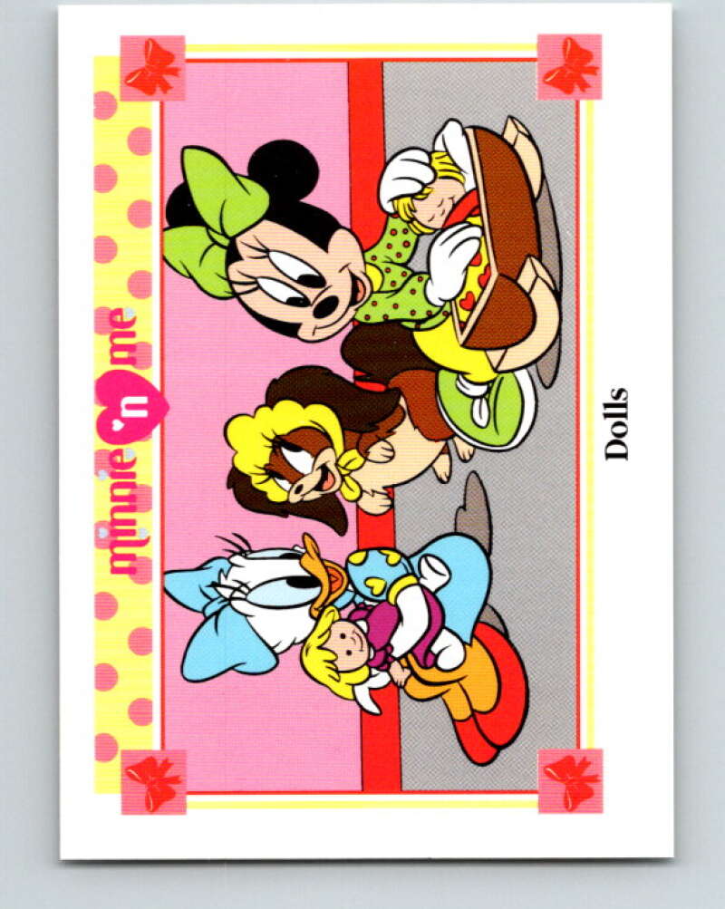 1991 Impel Disney Minnie 'n Me #43 Dolls V41452