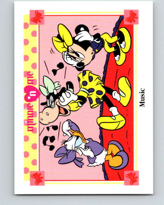 1991 Impel Disney Minnie 'n Me #47 Music V41457