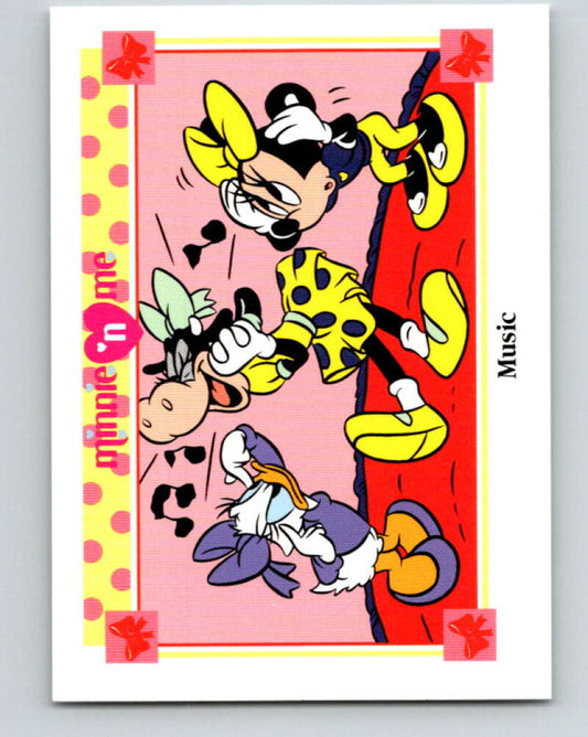 1991 Impel Disney Minnie 'n Me #47 Music V41458