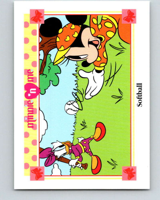 1991 Impel Disney Minnie 'n Me #49 Softball V41459