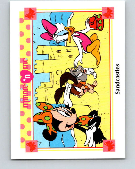 1991 Impel Disney Minnie 'n Me #54 Sandcastles V41468