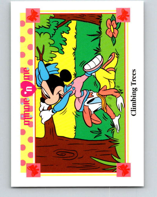 1991 Impel Disney Minnie 'n Me #57 Climbing Trees V41470