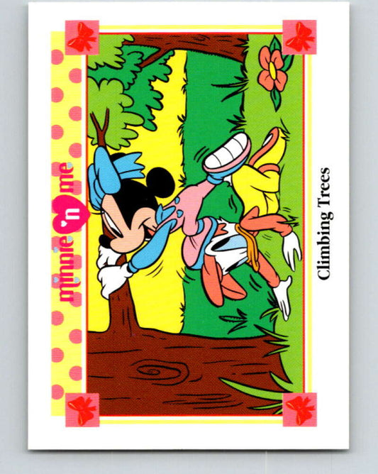 1991 Impel Disney Minnie 'n Me #57 Climbing Trees V41472