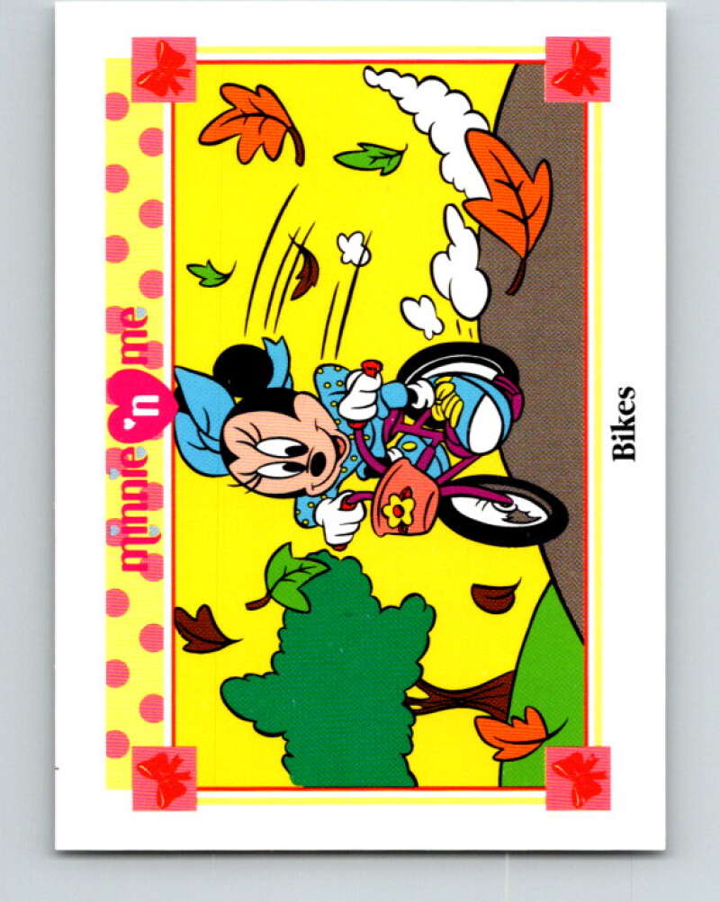 1991 Impel Disney Minnie 'n Me #60 Bikes V41476