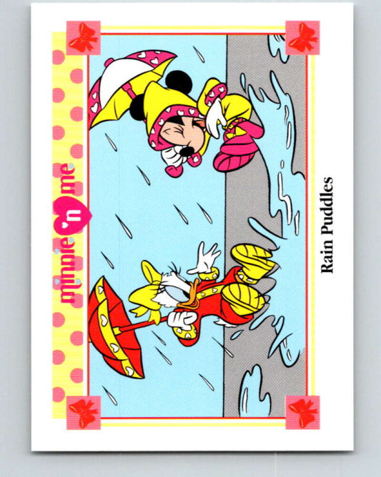 1991 Impel Disney Minnie 'n Me #64 Rain Puddles V41482