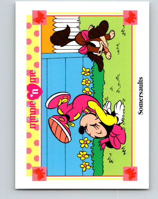 1991 Impel Disney Minnie 'n Me #67 Somersaults V41484