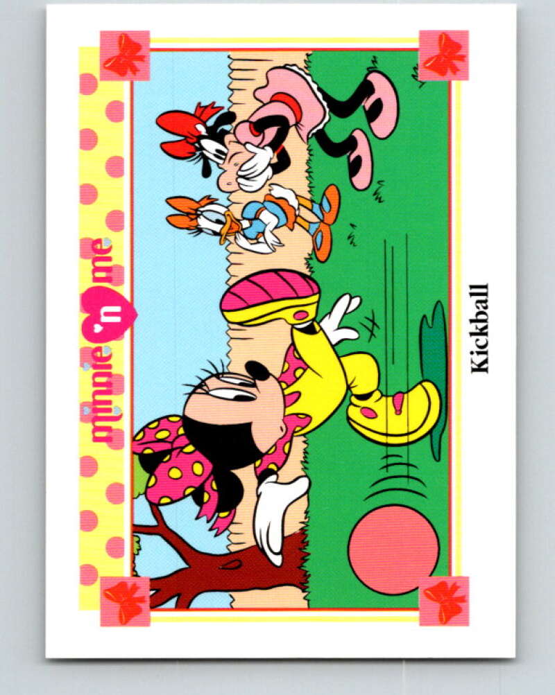 1991 Impel Disney Minnie 'n Me #68 Kickball V41485