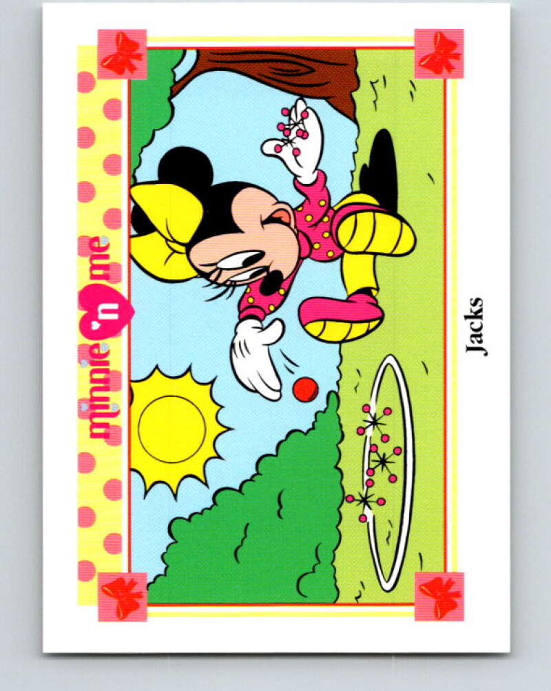 1991 Impel Disney Minnie 'n Me #70 Jacks V41488