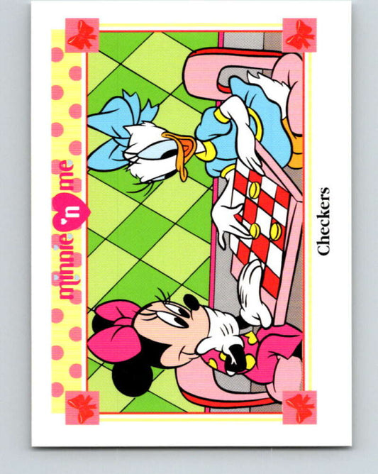 1991 Impel Disney Minnie 'n Me #72 Checkers V41491