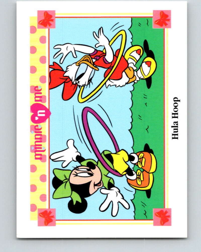 1991 Impel Disney Minnie 'n Me #75 Hula Hoop V41495