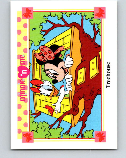 1991 Impel Disney Minnie 'n Me #78 Treehouse V41498