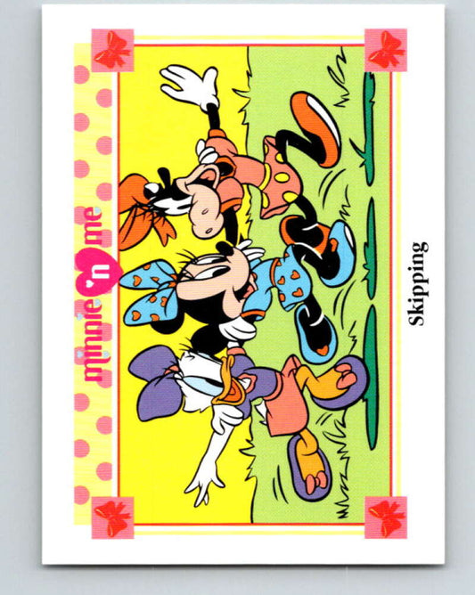 1991 Impel Disney Minnie 'n Me #79 Skipping V41499